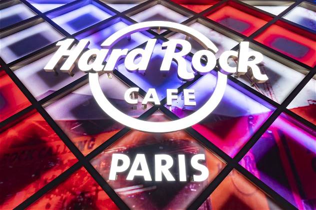 Comida en el Hard Rock Café de París 