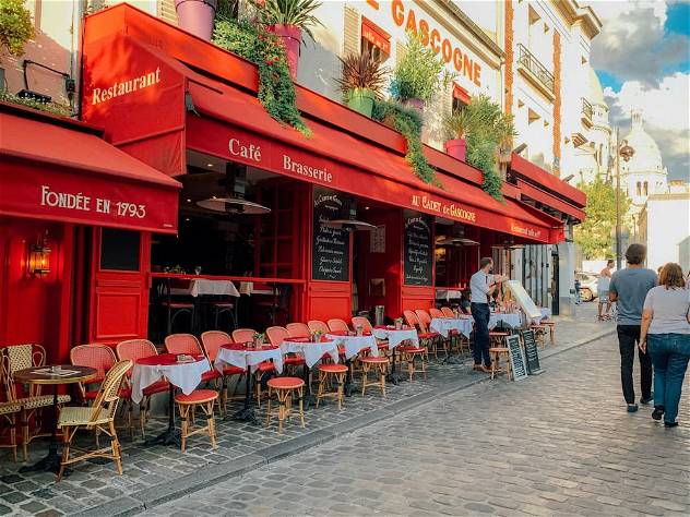 Cafeterías en París